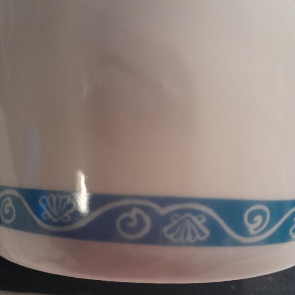 Ceramic Blue and White Vase/ Kitchen Utility Vessel - Picture 3 of 5